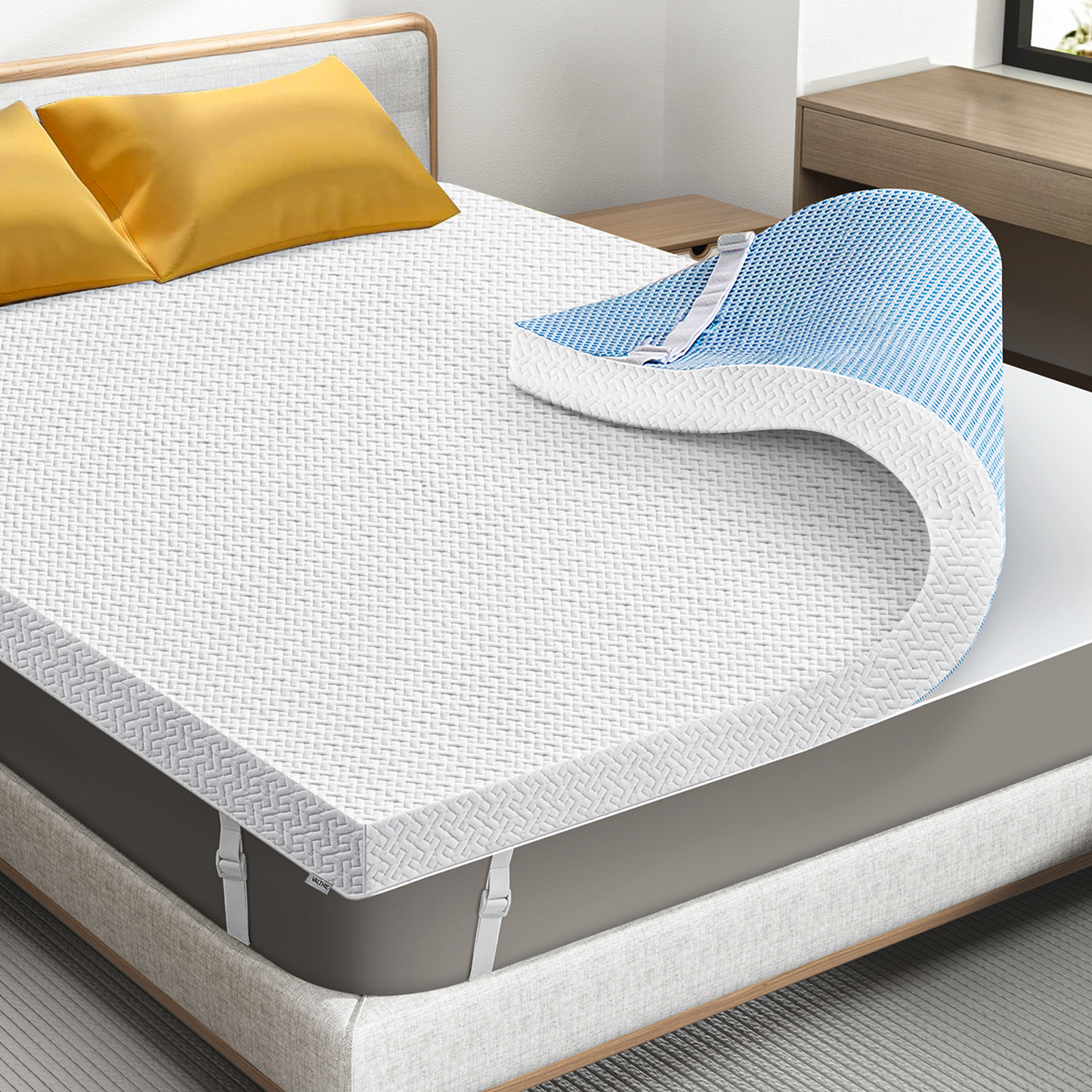 3 Inch Gel Memory Foam Mattress Topper