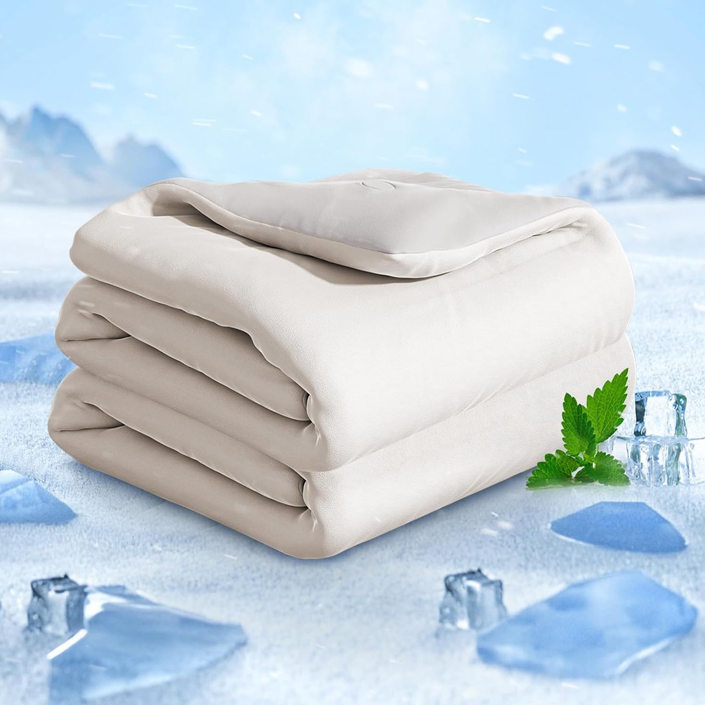 Soft Breathable Lightweight Cooling Comforter