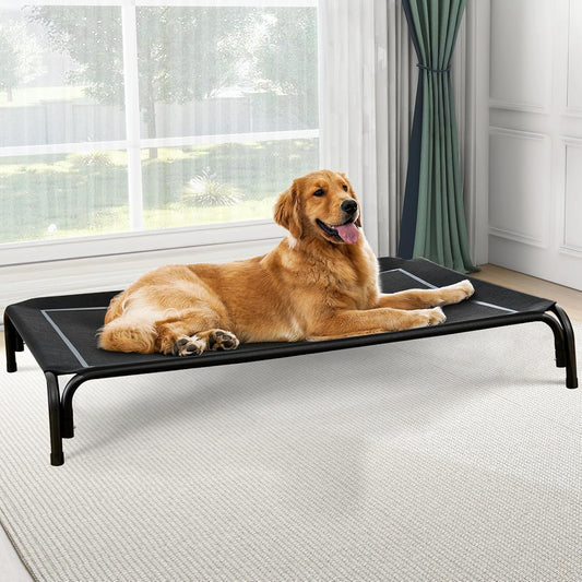 Portable Elevated Dog Bed, Raised Outdoor Dog Bed