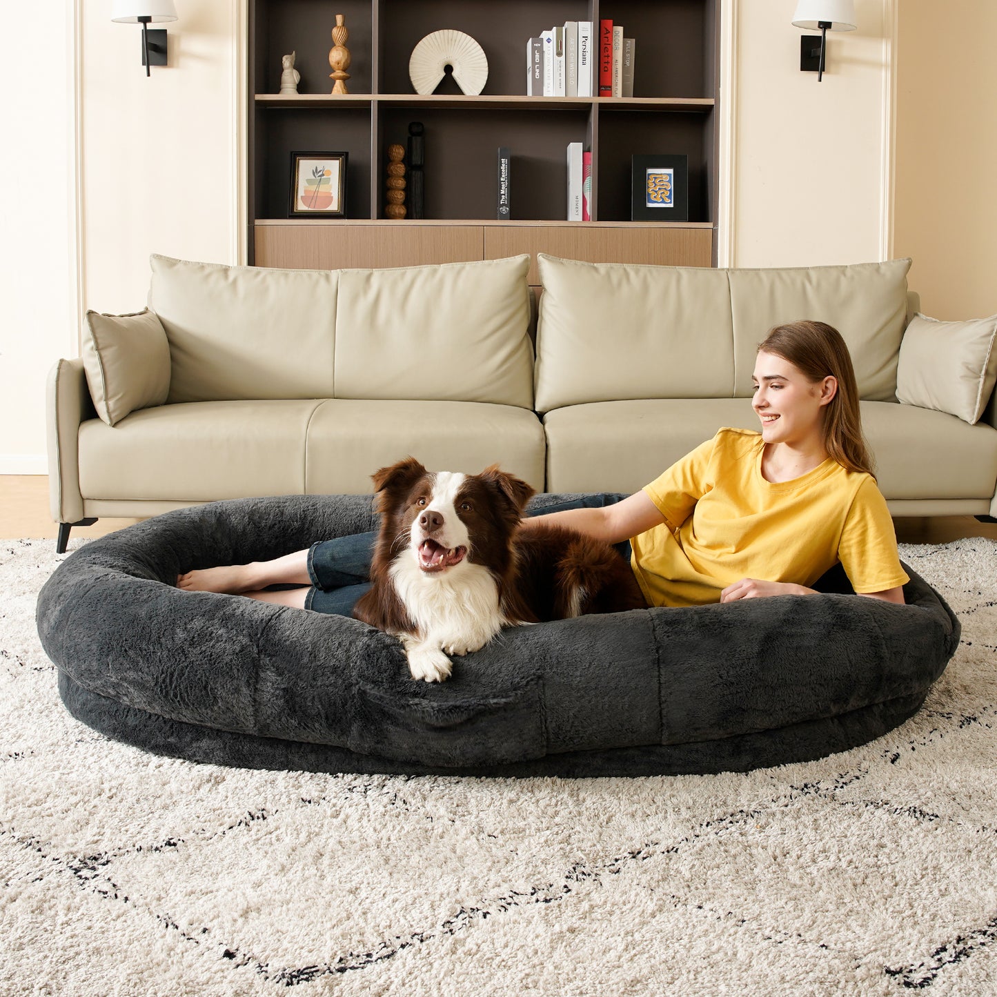 Giant Dog Bed for Adults and Pets